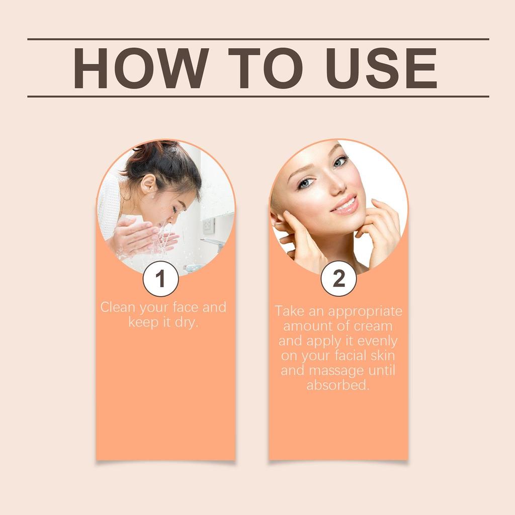 Bare Face Cream, Cover The Facial Skin Without Fake Whitening, Lazy Bare Face Cream