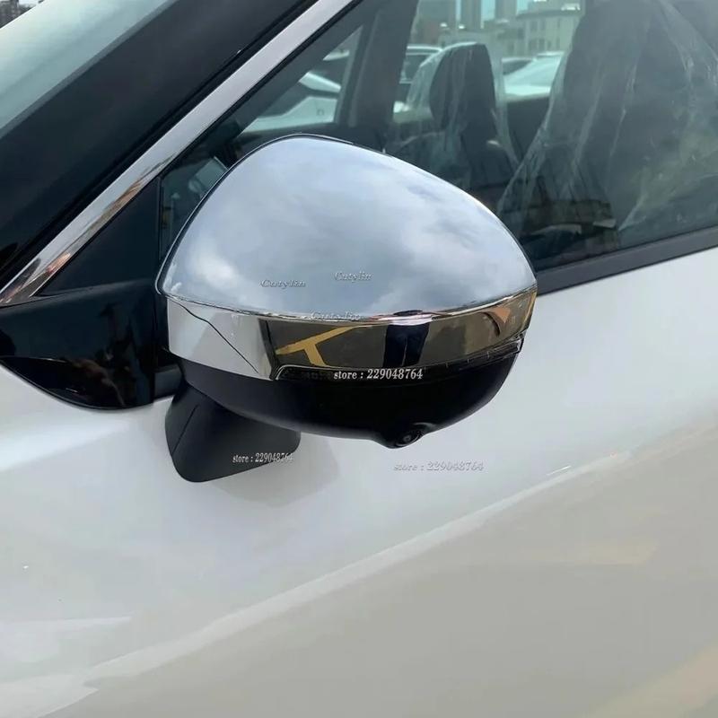 For Mitsubishi Outlander 2024 Black Styling Door Mirror Overlay Styling Rearview Mirror Cover Trim Car Accessories