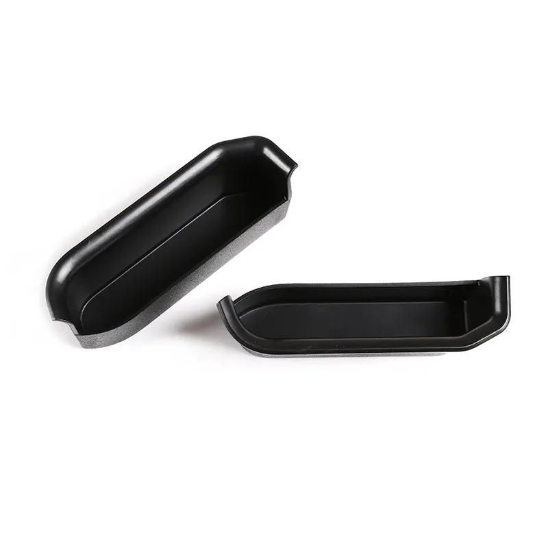 2PCS ABS Car Door Storage Box Phone Tray For Land Rover Discovery 3 LR3 2004-2009 Multipurpose Tidy Container Accessories