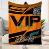 Vip Experience Customize Text Blanket Gift Personalized Blanket Soft Warm Cozy Throw For Bedding Office Chair Couch Sofa for All Occasions