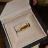 Craft Brushed Bow Ring, Woven Diamond-Set Niche Design, Light Luxury, High-End Temperament Ring