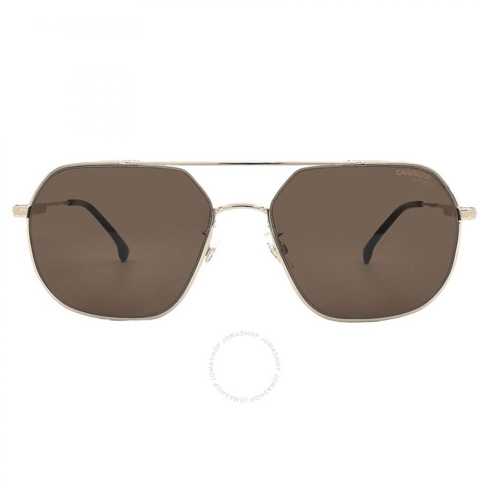 

Carrera Brown Pilot Unisex Sunglasses CARRERA 1035 GS 0J5G 70 58