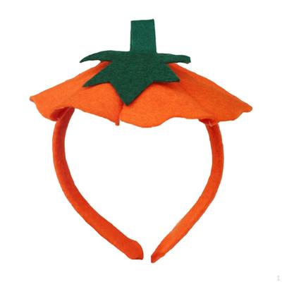 Festliches Kürbis-Haarband für Halloween-Kostümpartys
