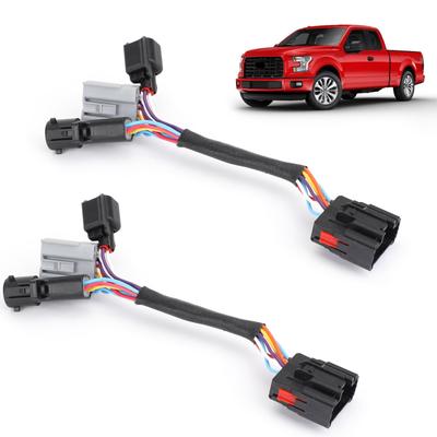 2X Kabelbaum Adapter Anhängerspiegel Adapter Für Ford F250-F550 99-07