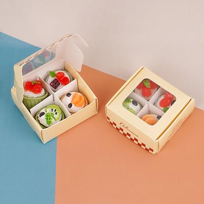 Good-Looking Simulation Mini Cake Snack Small Box 1:12 Doll House Scene Small Accessories Play House Children'S Toys
