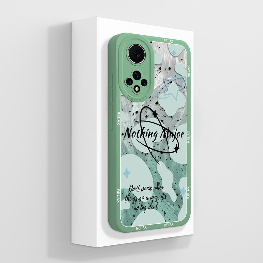 For Huawei Nova 9 10 11 Pro Y60 Y72 Phone Casing Pretty Watercolor Flowers Patterns Liquid Silicone Anti Drop Premium Protection Cover For Huawei Case