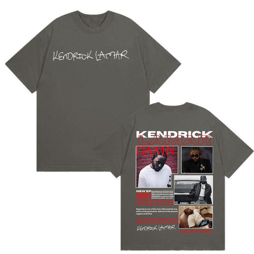 

Kendrick Lamar Tour Merch T Shirt Mens High Quality Fashion Hip Hop Vintage Tshirts Rap Clothing Oversized Cotton Tshirt 4XL