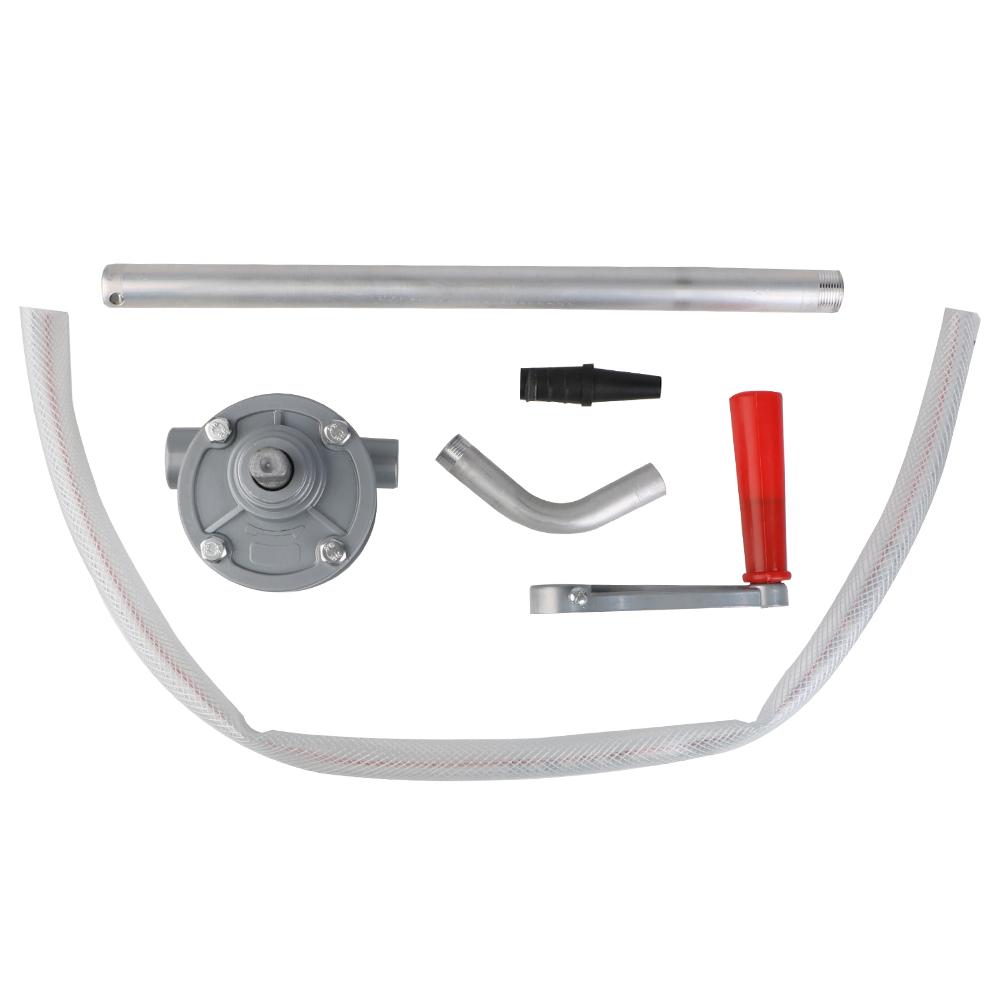 

Ручной масляный насос с инжектором, алюминиевый ручной кривошипный инструмент, вакуумный ручной насос с масляной трубкой, сифоном, присоской, трансмиссией Silver