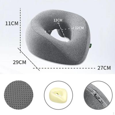 Almofada de Massagem para Apoio de Rosto e Pescoço, Design com Zíper para Uso Doméstico