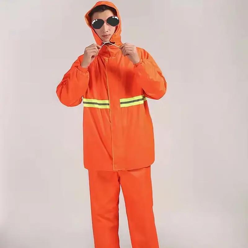 OIMG High-Visibility Reflective Rain Suit
