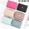 Female Tri-fold Wallet Korean Fashion Small Coin Purse Love Design Stylish Ladies Card Holder Wallet
