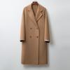 2025 Trendy Wool Long Overcoat - Figure-Flattering and Lightweight for Autumn/Winter