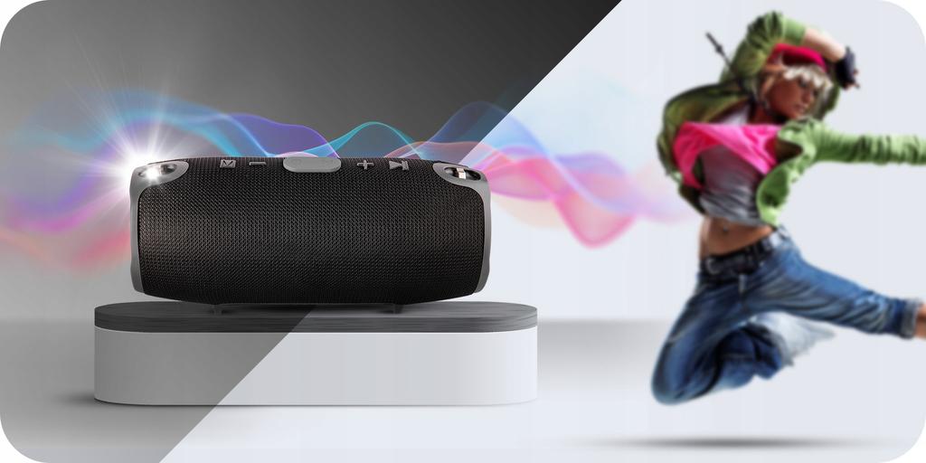 X Temre Mocny Głośnik Mobilny Bezprzewodowy Bluetooth Boombox 40 W