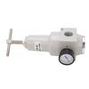Air Pressure Regulator Automatic Relief Valve Controller Aluminium Alloy with Gauge QTYH?20