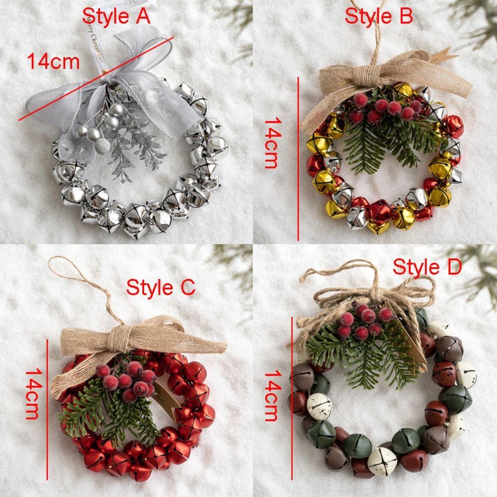 Wall Ornaments Christmas Garland Vintage Hanging Wreath  Christmas Decor