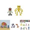 Buntes Roblox Rainbow Friends Figurenset für Kinder, 8-teiliges Modell-Dekorationspuppen