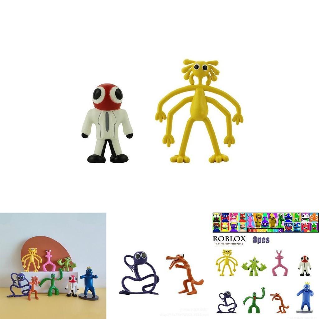 Colorful Roblox Rainbow Friends Figure Toy Set For Kids 8pcs Model Decoration Dolls