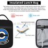 Cool Z Capsule Ii Corp Dragon Insulated Lunch Bag Leakproof Bento Tote for Adults Boys Girls Reusable Cooler Thermal Lunch Bags
