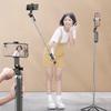 Multifunctional P18TK Bluetooth Selfie Stick with Anti-shake and One-Key Pop-up Four-Legged Stand