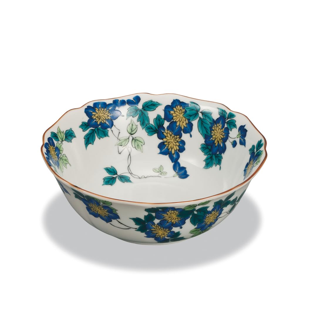 

Фарфор Кутани Иватая 6,3-дюймовый горшок Клематис AP7-0326