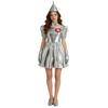 Vestito Costumi Uomo di Latta per Donne Mago di Oz Cosplay Halloween Alice nel Paese delle Meraviglie Outfit per Role Play