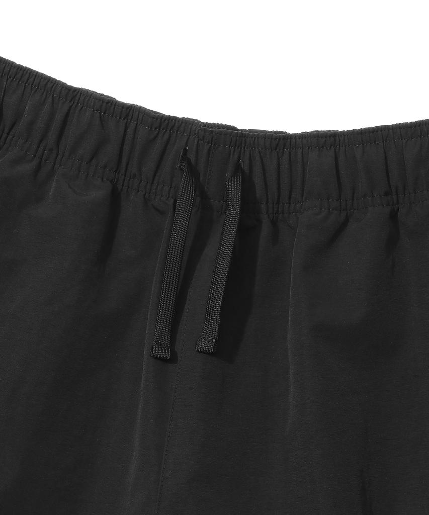 COLUMBIA UNIVERSITY Cu Signature Cargo Nylon Shorts Pants Black