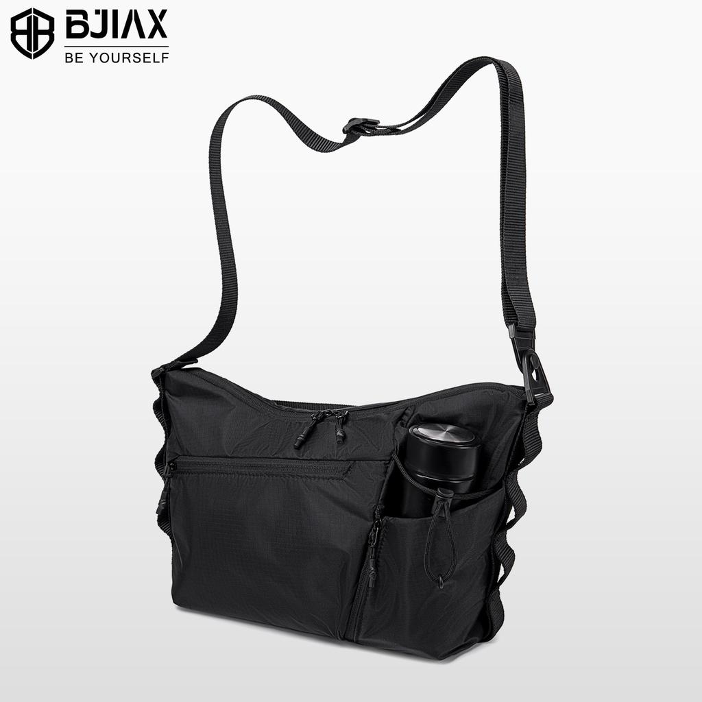 Functional Messenger Bag Niche Versatile Digital Crescent Bag Outdoor Waterproof Commuter Travel Shoulder Bag