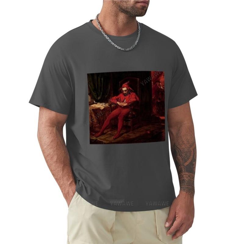 man tshirt STANCZYK - JAN MATEJKO T-Shirt cat shirts korean fashion blank t shirts t shirts for men black cotton t-shirt