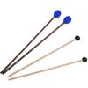 4 Pcs Marimba Mallet Yarn and Rubber Head Maple Wood Percussion Mallet for Marimba