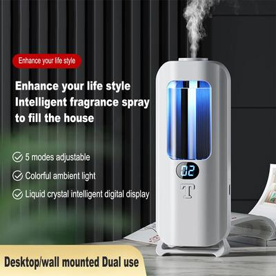 Rechargeable Aromatic Diffuser 5 Modes Essential Oil Diffuser Machine Homemade Perfume Diffuser for Home Car Room Fragrance