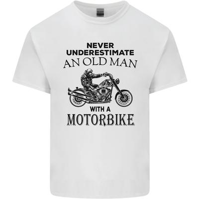 Old Man Motorbike Biker Motorcycle Funny Unisex T-shirt