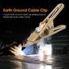 Copper Welding Electrode Holder Earth Ground Cable Clip for Welding Clamp Welder