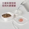 KOJIMA Coffee Cat Bowl Portable Folding Bowl Going Out Dog Bowl Pet Outdoor Cat Food Bowl Drinking Bowl Dog Food Bowl