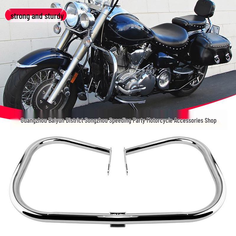 Compatible with Yamaha ROAD STAR XV1600 XV1700 Front Bumper Guard 1999-2024
