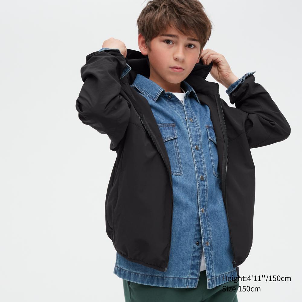 

UNIQLO KIDS Карманная нейлоновая парка