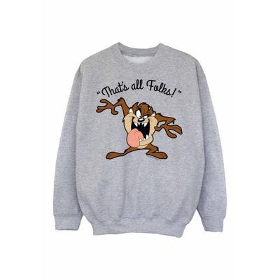 Boys ThatÂ´s All Folks Tasmanian Devil Sweatshirt
