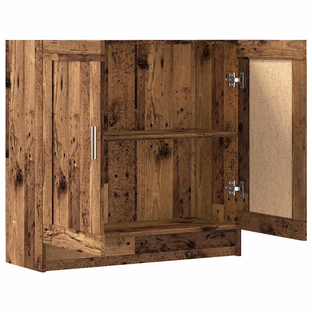 Bookshelf Vintage Wood Look 82.5 X 30.5 X 80 Cm Engineered Wood
