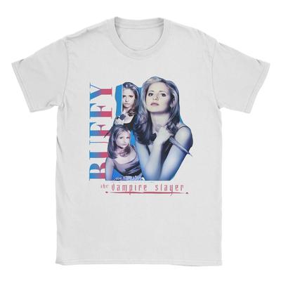 Buffy the Vampire Slayer Collage T-Shirts Herren Damen Baumwolle Neuheit T-Shirt Rundhals T-Shirts Kurzarm Kleidung Übergröße