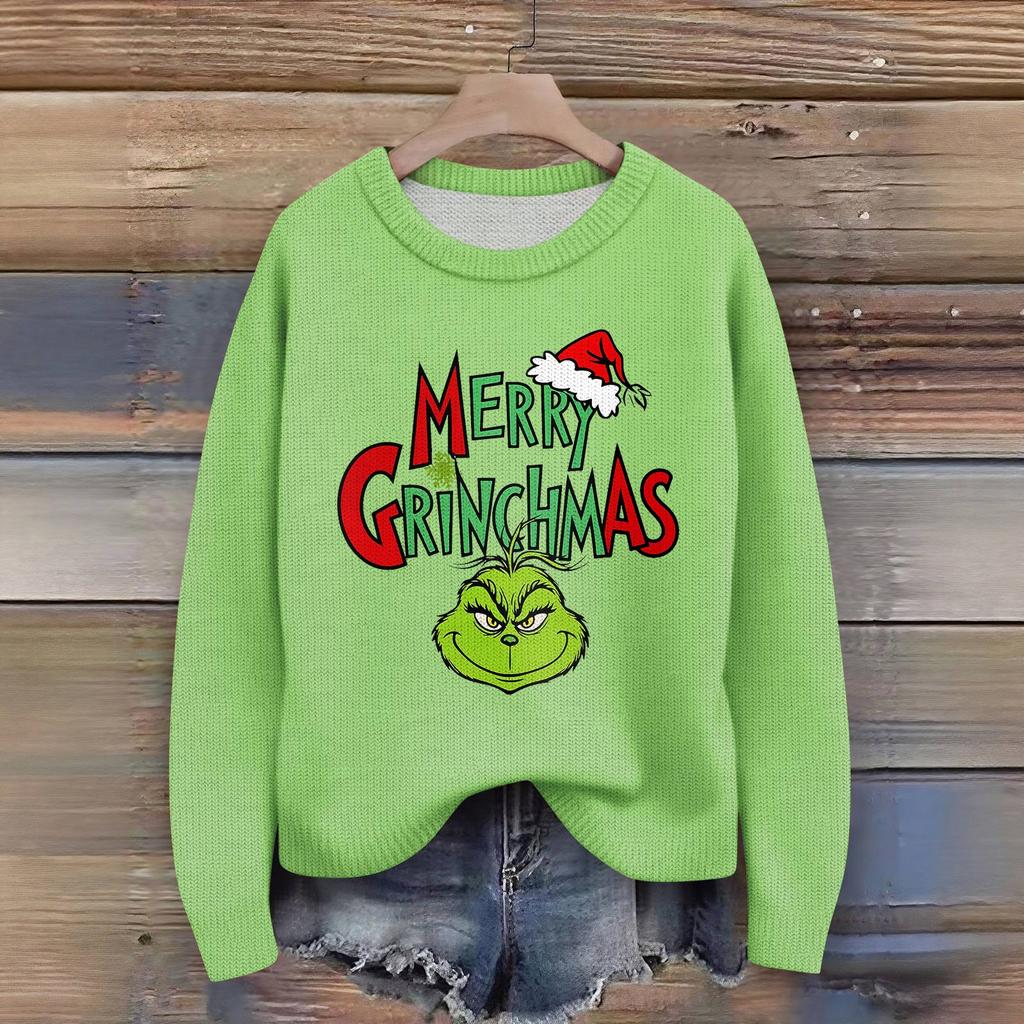 Women's Fashion Casual Long Sleeve Neck Sweater Pullover Top