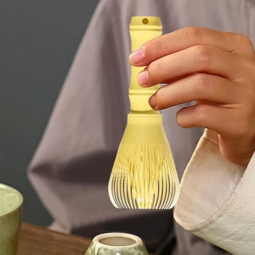 Matcha Whisk - Dishwasher Safe Matcha Stirring Stick | Green Tea Powder Mixer Brush, Kitchen Tool, Handy Mixing Accessory for Home Use