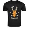 Wanderlust Deer Arrows T-Shirt - Adventure Travel Graphic Tee