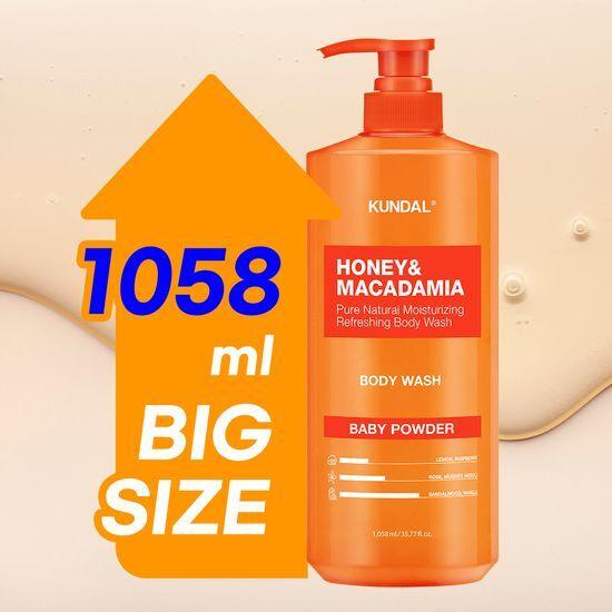 Kundal Honey & Macadamia Body Wash 1058ml (Choose 1 of 3)