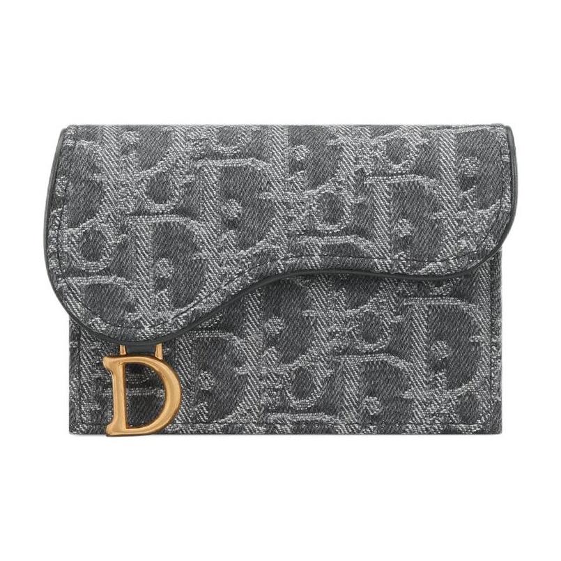 

Dior Saddle Bloom Signature Pattern Cotton Card Holder Women Accessories Gray S5611CDDK-M932 Basic Set (Bag+Dust Bag)