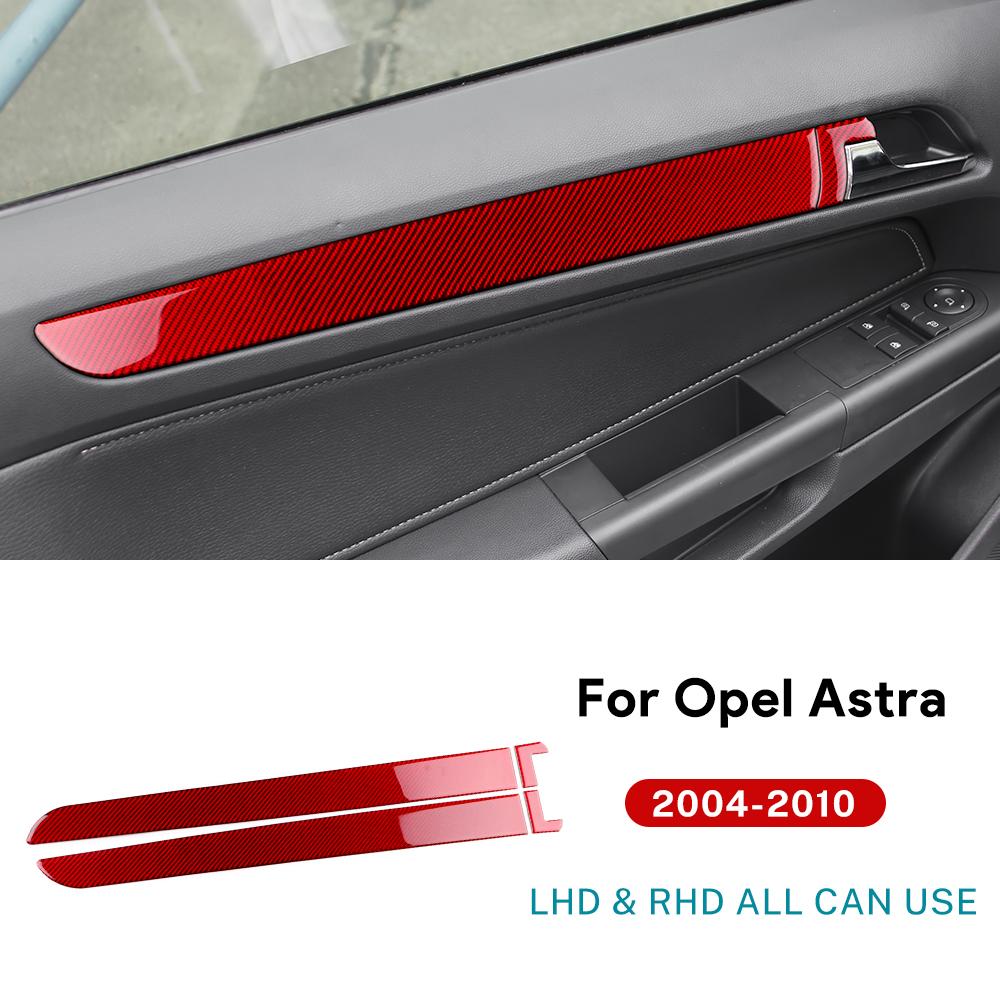 Real Soft Carbon Fiber Sticker For Vauxhall Opel Astra H MK5 2004-2006 2007 2008 2009 2010 Manual Car Transmission Handbrake