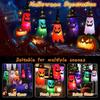 5pcs New Halloween LED decorative lights ghost hanging lights and Ghost Festival room atmosphere decoration lights