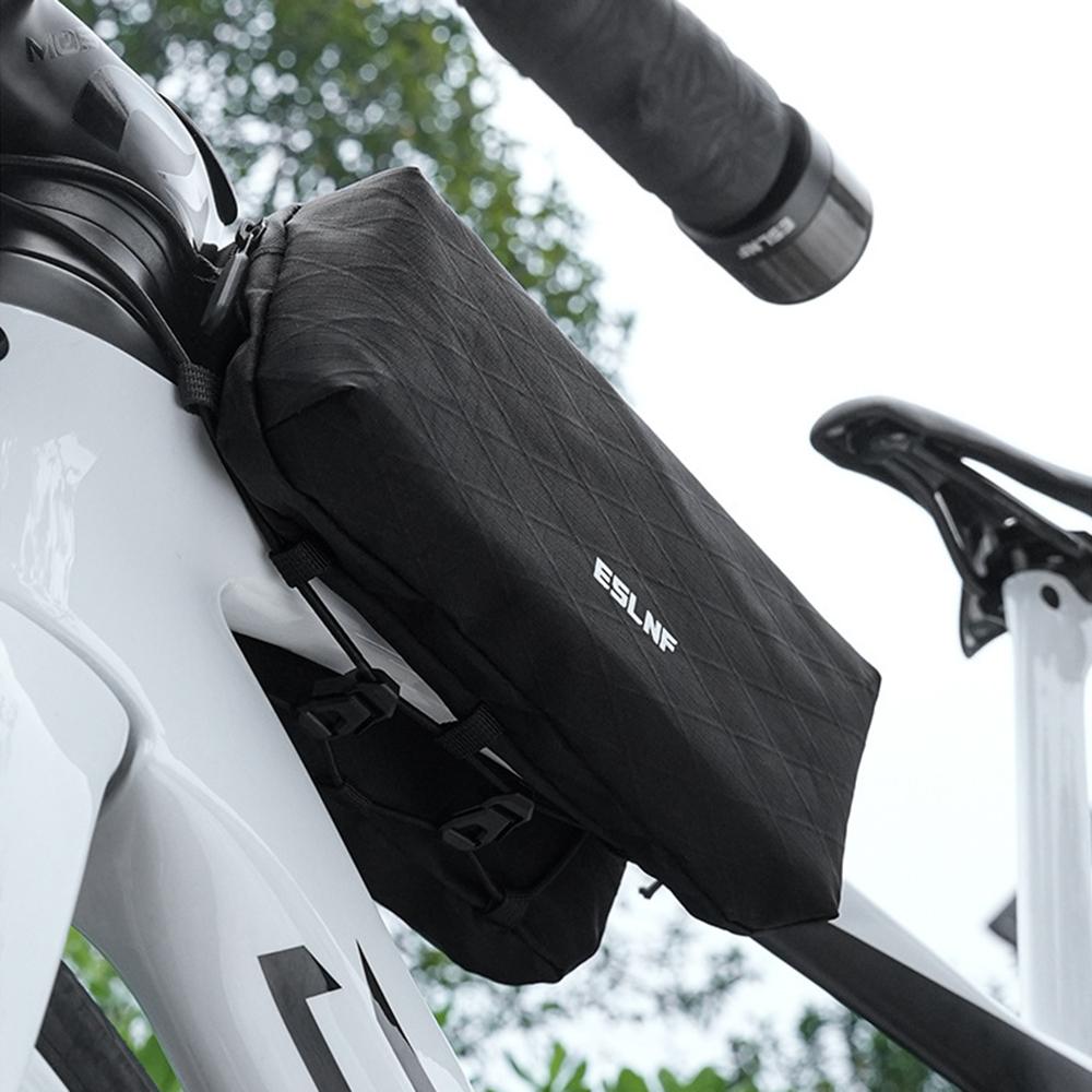 

ESLNF Double Side Bicycle Frame Bag Handlebar Bag for Mountain Road Bikes Top Tube Bag , 17 x 26 x 10cm