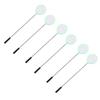 20Pcs Small Fish Net Round Design Thickened Handle High Bearing Capacity Aquarium Cleaning Tool Fishing Lure Accessories