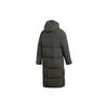 Adidas Casual Hooded Long Down Jacket Men Outerwear Dark-Earth-Brown FT2487