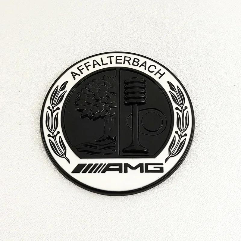 Car Sticker For Benz 6.5cm Apple Tree Logo AMG Metal Car Emblem Rear C Pillar Side Badge for Mercedes Benz A C E GLA GLC GLE Sti