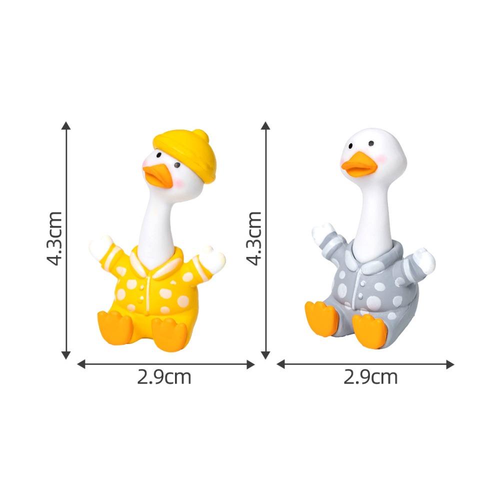 2PCS Miniature Model desktop decoration Cartoon Style desktop trinket  Home Decoration